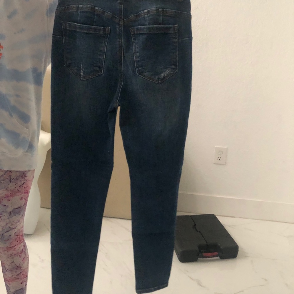 High rise jeans